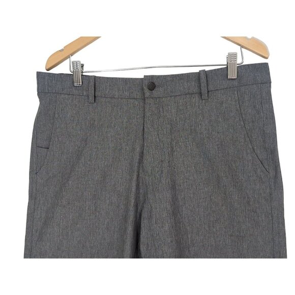 Crivit Golf Shorts Mens 36 Gray Athleisure Casual Flat Front Stretch‎ Pockets - Picture 4 of 8